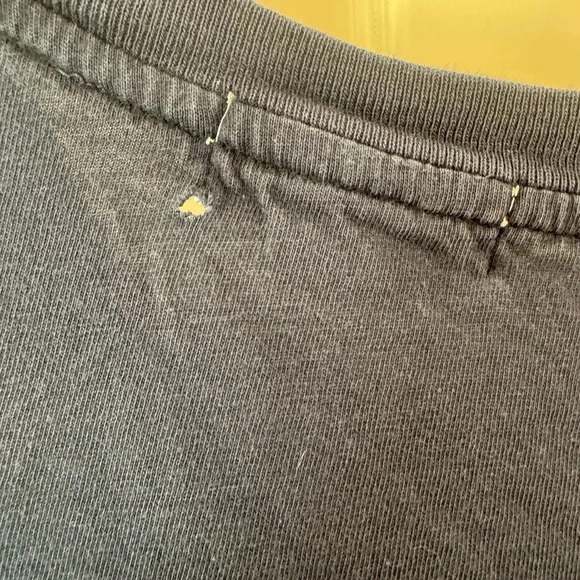 J.Crew perfectly worn t-shirt. Navy. So soft! - Picture 2 of 4